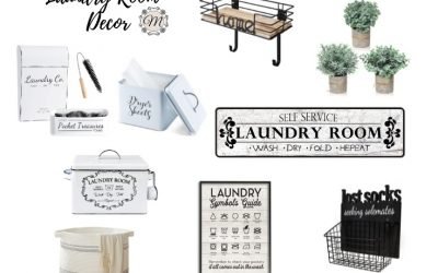 Farmhouse Laundry Room Decor